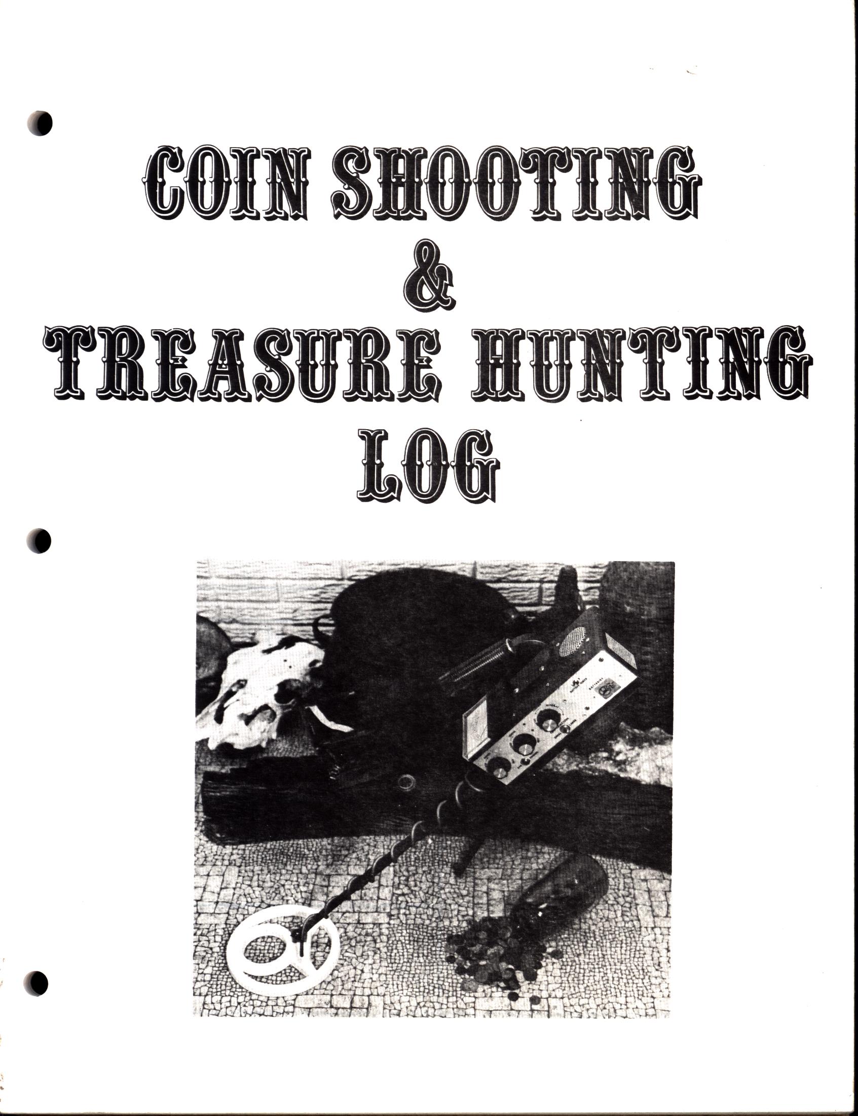 COIN&nbsp;SHOOTING & TRASURE HUNTING LOG.
